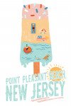 Point Pleasant Beach, New Jersey - Summer Ice Cream Scene