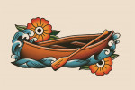 American Traditional - Canoe