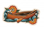 American Traditional - Canoe - Contour