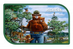 Michigan - Smokey Bear - Smokey Says - Prevent Wildfires - Contour