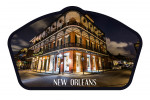 New Orleans, Louisiana - Photography - Downtown French Quarter at Night - Contour