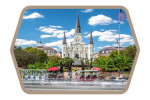 New Orleans, Louisiana - St. Louis Cathedral - Contour