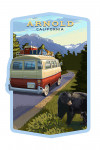Arnold, California - Camper Van & Wildlife - Contour