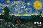 McCall, Idaho - Starry Night - Bigfoot