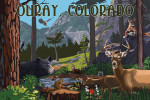 Ouray, Colorado - Painterly - Wildelife Utopia