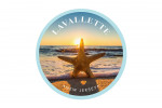 Lavallette, New Jersey - Photography - Starfish on Beach - Contour