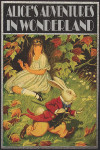 Vintage Book Cover - Alice's Adventures in Wonderland