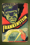 Vintage Book Cover - Frankenstein