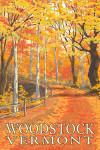 Woodstock, Vermont - Fall Colors Scene