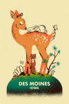 Des Moines, Iowa - Midcentury - Whitetail Deer