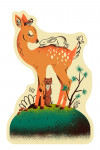 Midcentury - Whitetail Deer - Contour