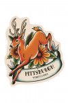 Pittsburgh, Pennsylvania - American Traditional - Whitetail Deer - Contour