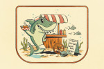 Vintage Mascot - Tiger Shark