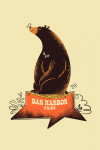 Bar Harbor, Maine- Midcentury - Black Bear