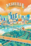 Nashville, Tennessee - Luminous City - City Series