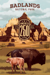 Badlands National Park, South Dakota - Painterly Collection 250