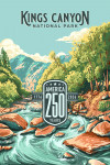 Kings Canyon National Park, California - Painterly Collection 250