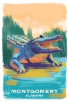 Montgomery, Alabama - Alligator - Vivid