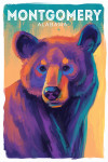Montgomery, Alabama - Vivid - Black Bear