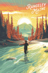 Rangeley, Maine - This is Living - Fishing with Mountain