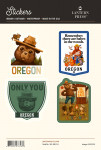 Oregon - Smokey Bear - Sticker Sheet - 123092, 139844, 138313, 149324