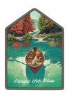 North Carolina - Boating - Fall Colors - Canoe the New - Contour