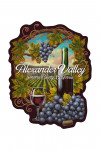 Sonoma, California - Wine Country - Alexander Valley - Contour