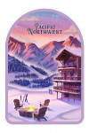 Pacific Northwest - Lithograph - Apr&egrave;s Ski - Contour