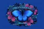 Chesterfield, Missouri - Storybook - Blue Morpho