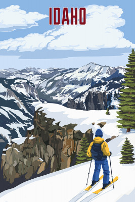 Idaho - Painterly - Enjoy The View
