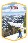 Oregon - Painterly - Enjoy The View - Contour