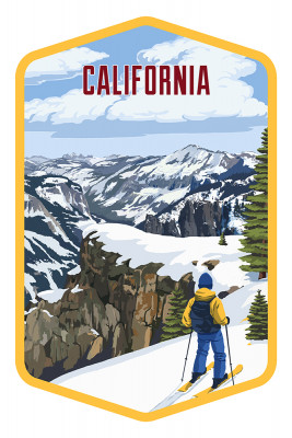 California - Painterly - Enjoy The View - Contour