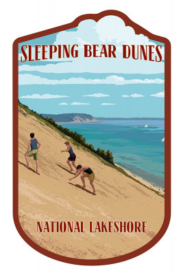 Michigan - Sleeping Bear Dunes - Contour