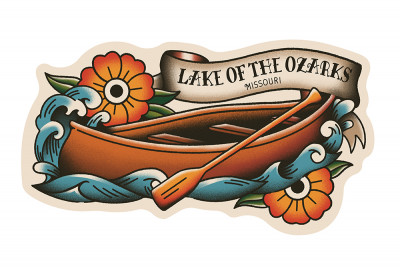 Lake of the Ozarks, Missouri - American Traditional - Canoe - Contour