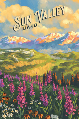 Sun Valley, Idaho - Oil Painting