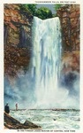 Ithaca, New York - View of Taughannock Falls from the Bottom
