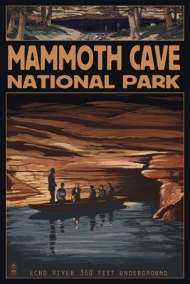 Mammoth Cave National Park, Kentucky - Echo River