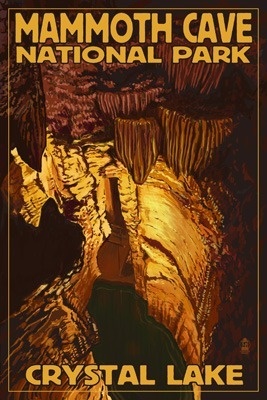 Mammoth Cave National Park, Kentucky - Crystal Lake
