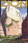 Great White Throne - Zion - Lantern Press Poster
