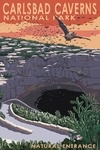 Carlsbad Caverns National Park, New Mexico - Painterly - Natural Entrance