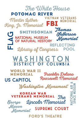 Washington, DC - Typography