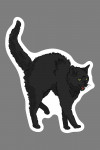 Black Cat - Icon - Lantern Press Artwork