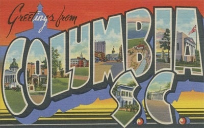 Columbia, South Carolina - Large Letter Scenes