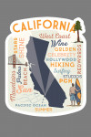 California - Typography & Icons - Contour