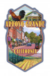 Arroyo Grande, California - Town Montage - Contour