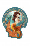 Port Townsend, Washington - Mermaid - Contour