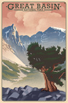 Great Basin National Park, Nevada - Lithograph National Park Series