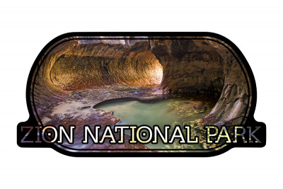 Zion National Park, Utah - The Subway - Contour - Lantern Press Photography