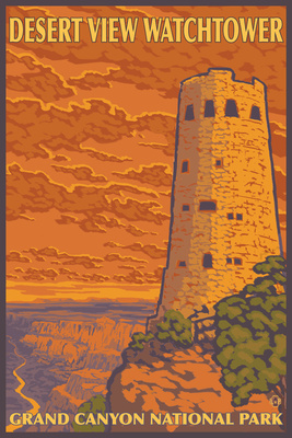 Grand Canyon - Desert View Watchtower